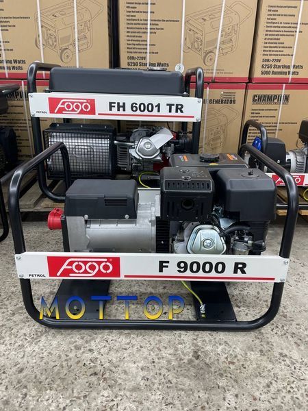 БЕНЗИВНИЙ ГЕНЕРАТОР FOGO F 9000R 8,3кВА 65889 фото