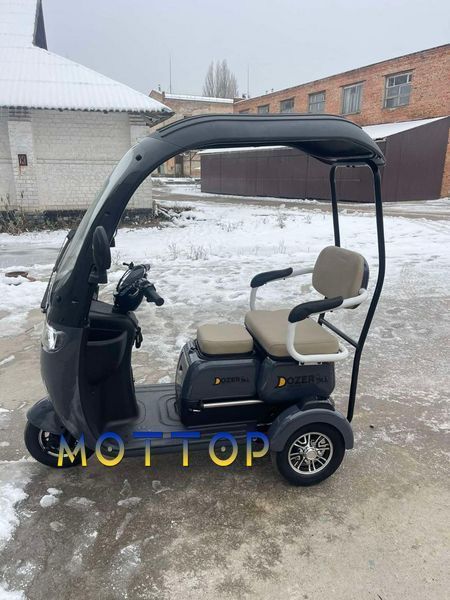 Електротрицикл пасажирський DOZER Model 4 (Кабіна) 800 ватт 80021 фото
