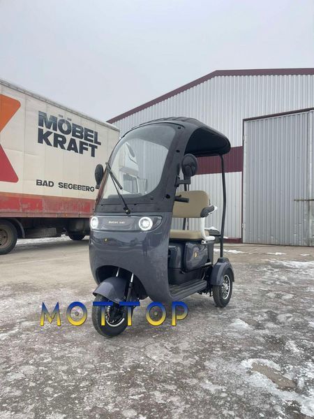 Електротрицикл пасажирський DOZER Model 4 (Кабіна) 800 ватт 80021 фото