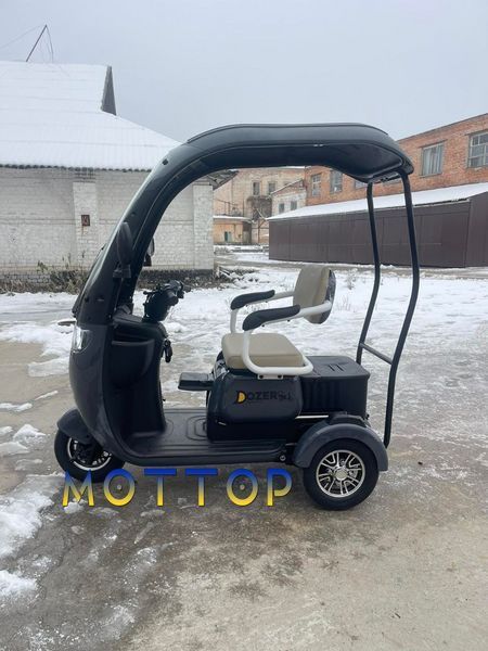 Електротрицикл пасажирський DOZER Model 4 (Кабіна) 800 ватт 80021 фото