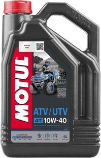 Мастило Motul ATV-UTV 4T 10W40 (4L) 104656 фото