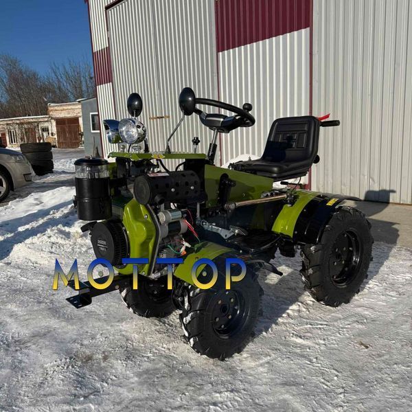 Мінітрактор Переломка DOZER 10D дизель 4х4 15335 фото