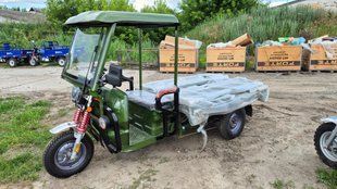 Электрический Трицикл Грузовой Dozer 5 Model 2500 Ватт + кабина 250001452 фото