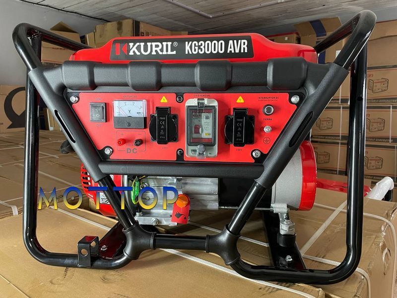 Генератор KURIL KG3000 AVR 3.0 Kw Бензин 8502 фото