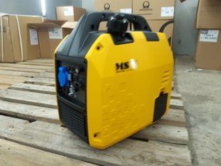 ГЕНЕРАТОР MSW-PGI2100 переносний з ручним запуском 4 л 230/12v 2,1kW БЕНЗИНОВИЙ 8504 фото