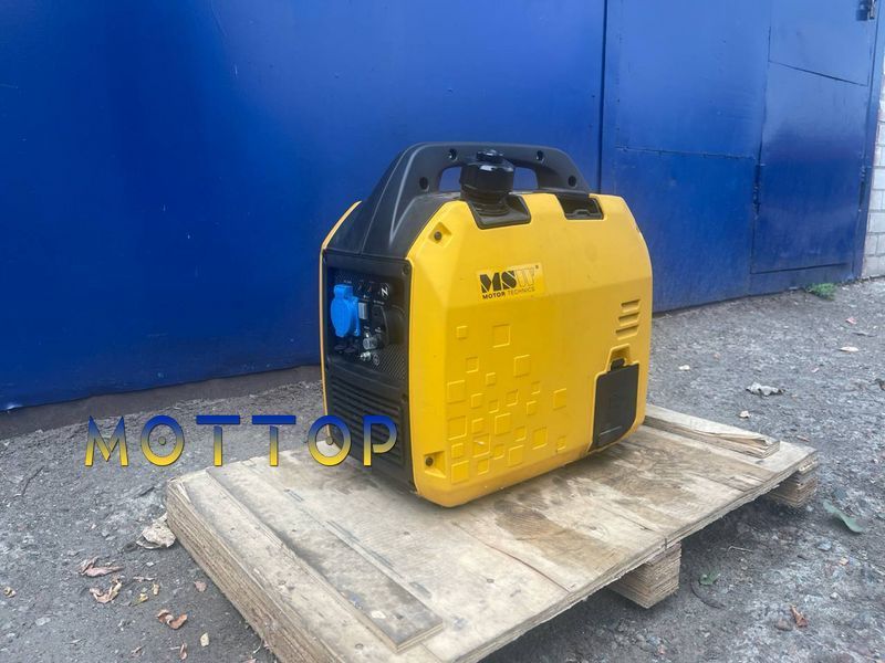 ГЕНЕРАТОР MSW-PGI2100 переносной с ручным запуском 4 л 230/12v 2,1kW БЕНЗИНОВЫЙ 8504 фото