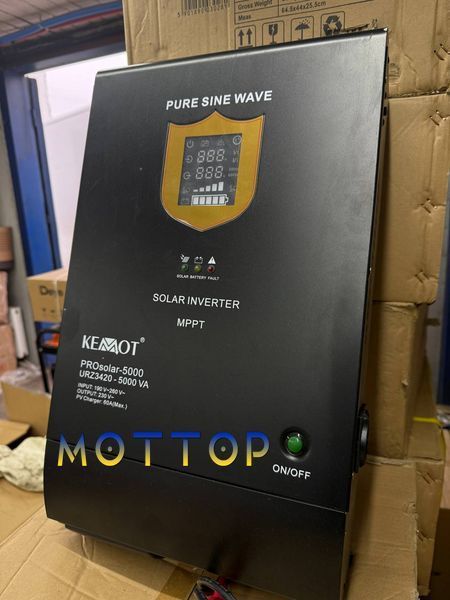 Сонячний інвертор Kemot PROsolar-5000 (5000VA/3500W) 48v-230v 78632 фото