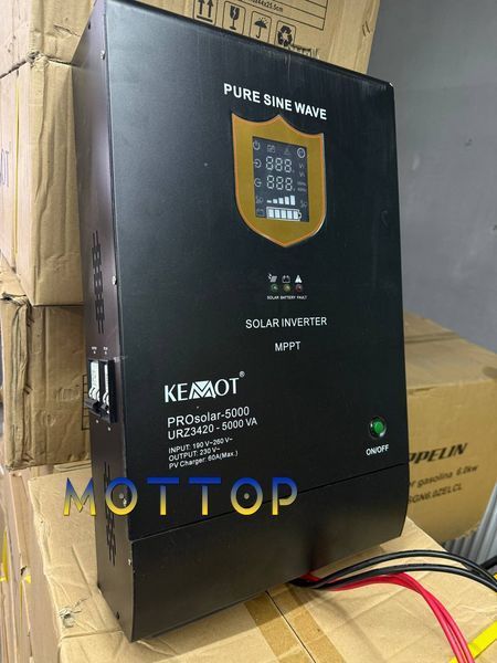 Сонячний інвертор Kemot PROsolar-5000 (5000VA/3500W) 48v-230v 78632 фото