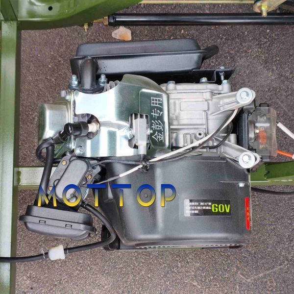 Гібридний Електротрицикл Dozer Model 3 1800 ватт + генератор 60в 2152022 фото