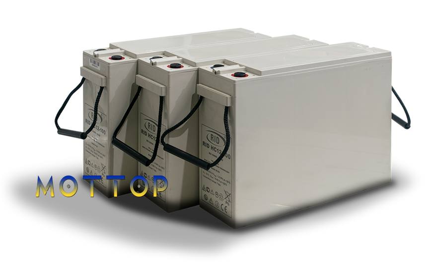 Аккумулятор RID HC 12-100 12V 100Ah Батарея 8523 фото